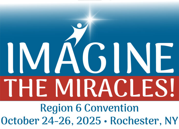 Imagine the Miracles logo for Region 6 Convention